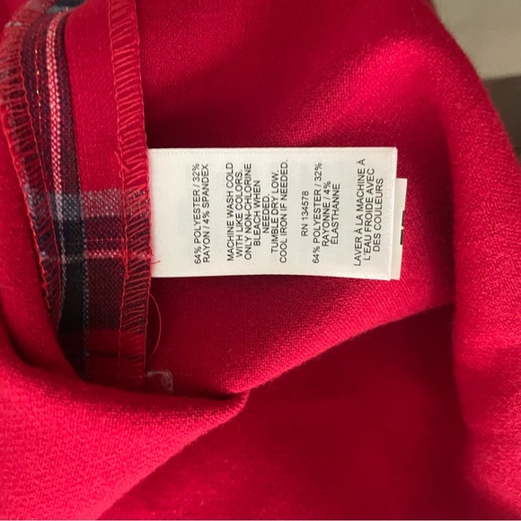 Vineyard Vines Nantucket Tartan Flutter Sleeve Shift Dress - Red - Picture 5 of 5